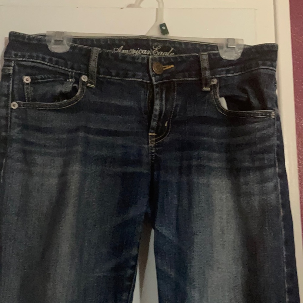 Size 8 x-long favorite boyfriend stretch jean